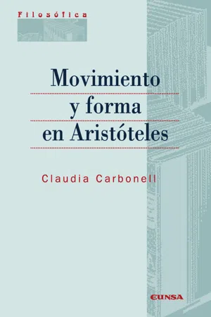 Movimiento y forma en Aristóteles