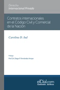 Contratos internacionales en el Código Civil y Comercial de la Nación_cover
