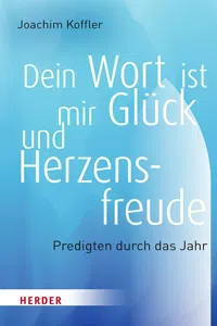 Dein Wort ist mir Glück und Herzensfreude_cover