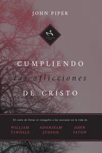 Cumpliendo las aflicciones de Cristo_cover