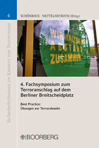 4. Fachsymposium zum Terroranschlag auf dem Berliner Breitscheidplatz_cover