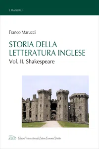 Storia della letteratura inglese. Vol. II - Shakespeare_cover