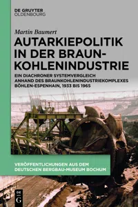 Autarkiepolitik in der Braunkohlenindustrie_cover