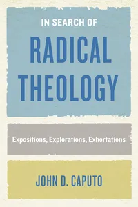 In Search of Radical Theology_cover