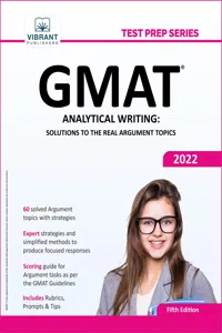 GMAT Analytical Writing: Solutions to the Real Argument Topics_cover