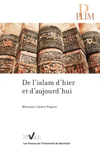 De l'islam d'hier et d'aujourd'hui_cover