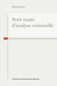 Petit traité d'analyse criminelle_cover