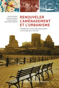 Renouveler l'aménagement et l'urbanisme_cover