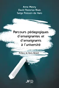 Parcours pédagogiques d'enseignantes et d'enseignants à l'université_cover