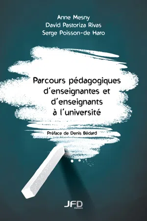 Parcours pédagogiques d'enseignantes et d'enseignants à l'université