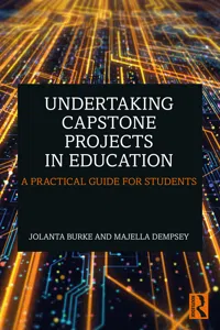 Undertaking Capstone Projects in Education_cover