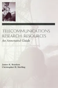 Telecommunications Research Resources_cover