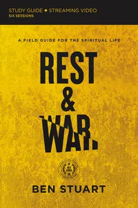 Rest and War Bible Study Guide plus Streaming Video_cover