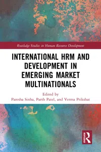 International HRM and Development in Emerging Market Multinationals_cover