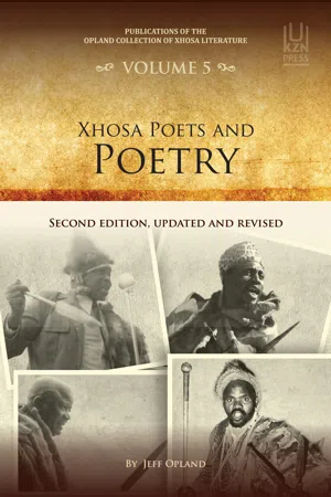 Xhosa Poets and Poetry