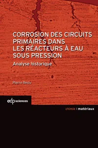 Corrosion des circuits primaires dans les réacteurs à eau sous pression_cover