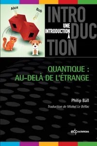 Quantique : au-delà de l'étrange_cover