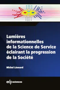 Lumières informationnelles de la Science de Service éclairant la progression de la Société_cover