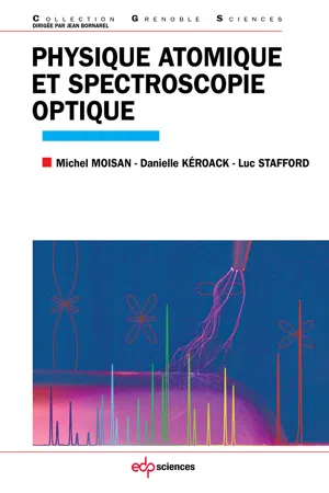 Physique atomique et spectroscopie optique