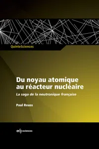 Du noyau atomique au réacteur nucléaire_cover