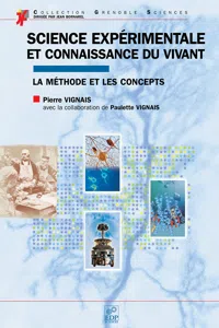 Science expérimentale et connaissance du vivant_cover