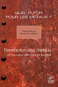 Quel futur pour les métaux ?_cover