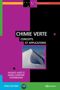 Chimie verte_cover