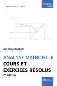 Analyse matricielle - Cours et exercices résolus_cover