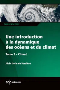 Une introduction à la dynamique des océans et du climat_cover