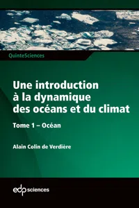 Une introduction à la dynamique des océans et du climat_cover