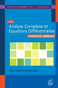 Analyse complexe et équations différentielles_cover