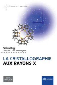 La cristallographie aux rayons X_cover