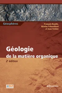 Géologie de la matière organique_cover