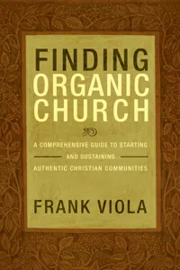 Finding Organic Church_cover