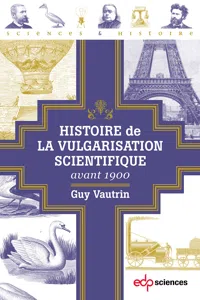 Histoire de la vulgarisation scientifique avant 1900_cover