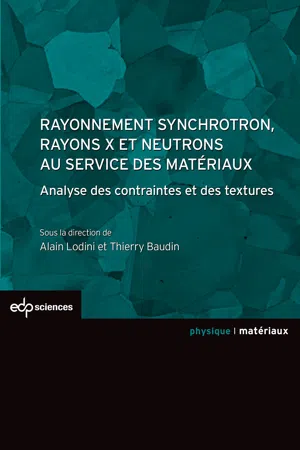 Rayonnement synchrotron, rayons X et neutrons au service des matériaux