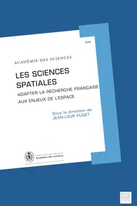 Les sciences spatiales_cover