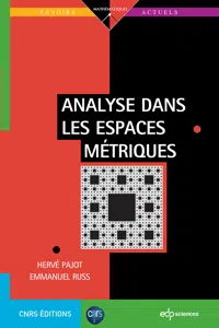 Analyse dans les espaces métriques_cover