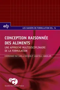 Conception raisonnée des aliments_cover