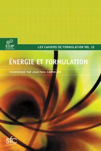 Énergie et formulation_cover