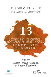 L'égalité par les chiffres : production et usages sociaux des nombres contre les discriminations_cover