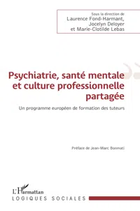 Psychiatrie, santé mentale et culture professionnelle partagée_cover