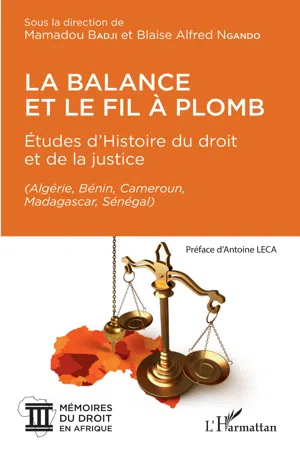 La balance et le fil à plomb