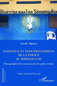 Naissance et fonctionnement de la police au Somaliland_cover