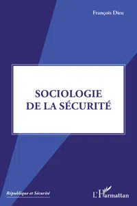 Sociologie de la sécurité_cover