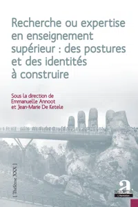 Recherche ou expertise en enseignement supérieur : des postures et des identités à construire_cover