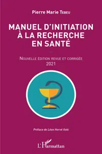 Manuel d'initiation à la recherche en santé_cover