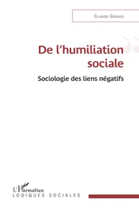 De l'humiliation sociale_cover