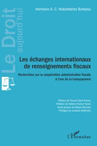 Les échanges internationaux de renseignements fiscaux_cover