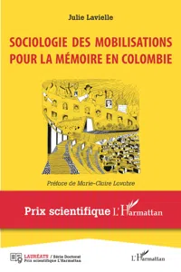 Sociologie des mobilisations pour la mémoire en Colombie_cover